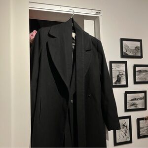 H&M Black Trench Coat